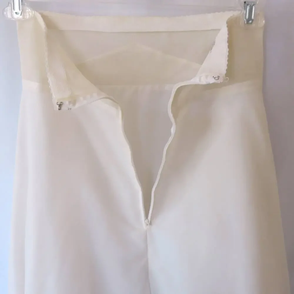 VINTAGE Petticoat/Slip Size 10 Ruffled Layered Tulle Zipper Full Puffy Prairie - Picture 5 of 10
